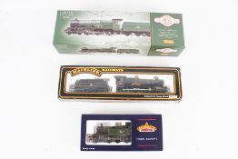 Three OO gauge steam locomotives.