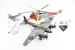 Five aircraft models.