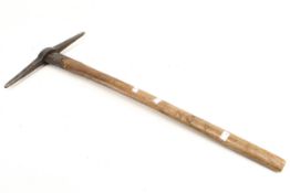 A vintage miners 'Peck' pickaxe. Made by Hardy Pentent Pick Co.