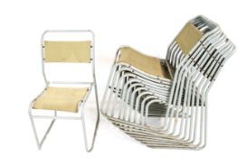 Mid Century / Vintage Retro : Pel Cox Industrial Style tubular chairs.