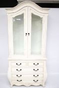 A contemporary French style cabinet.