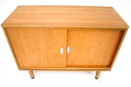 A 20th century pine sideboard.