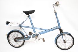A vintage Moulton Stowaway bike.