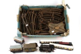 A collection of model railway items.
