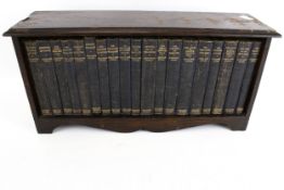 A cased set of nineteen assorted Alexandre Dumas books. British Books Ltd.
