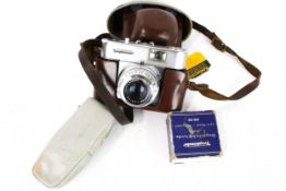 A vintage Voighander Vito B film camera and accessories. Max.