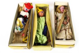 Three Pelham string puppets boxed. Including SS Mitzi and SL Fairy, etc.