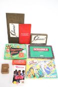 A collection of vintage games.