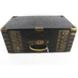 A 19th century coin collectors travelling case.