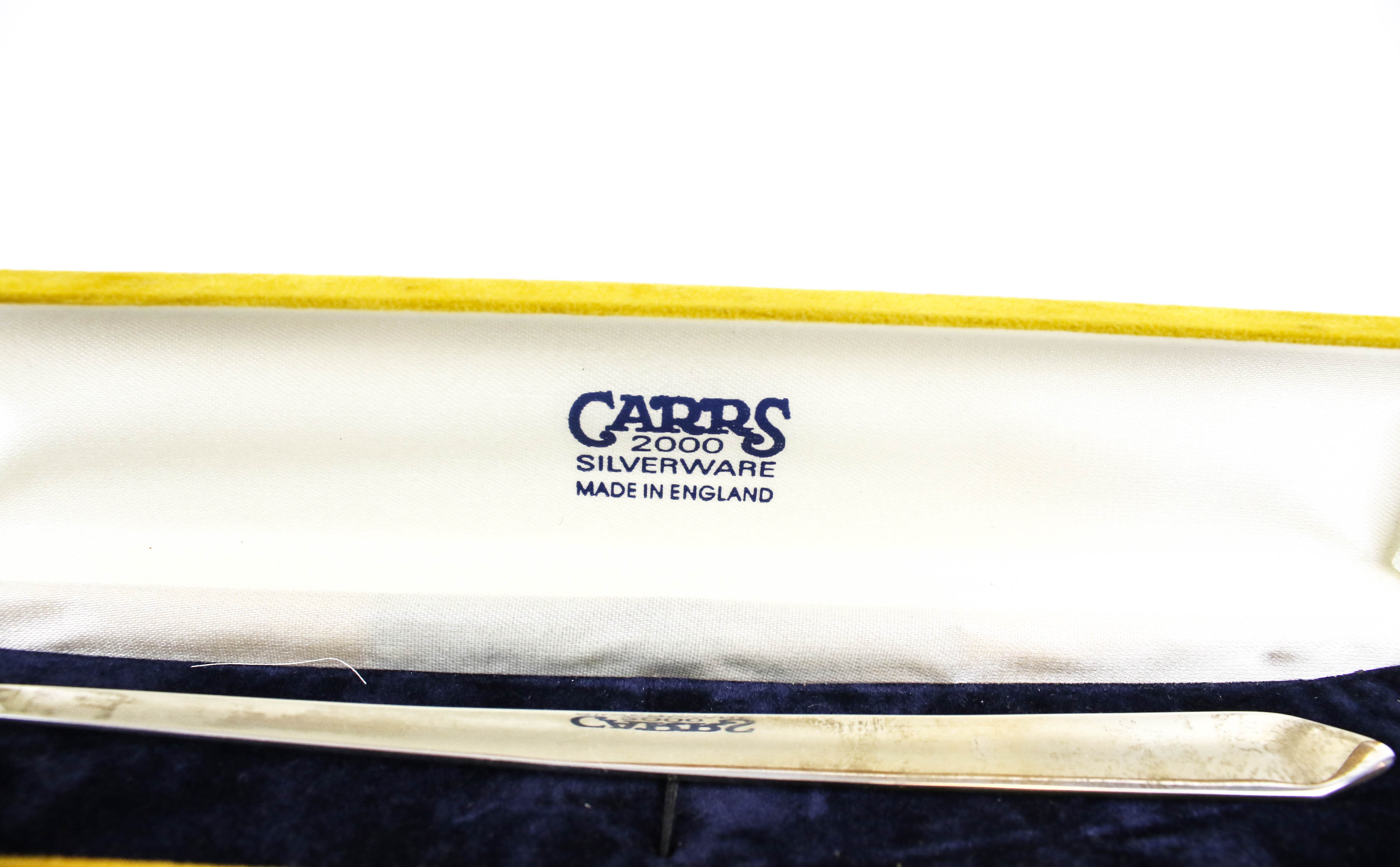 A Carrs Silverware silver paper knife. - Image 2 of 6