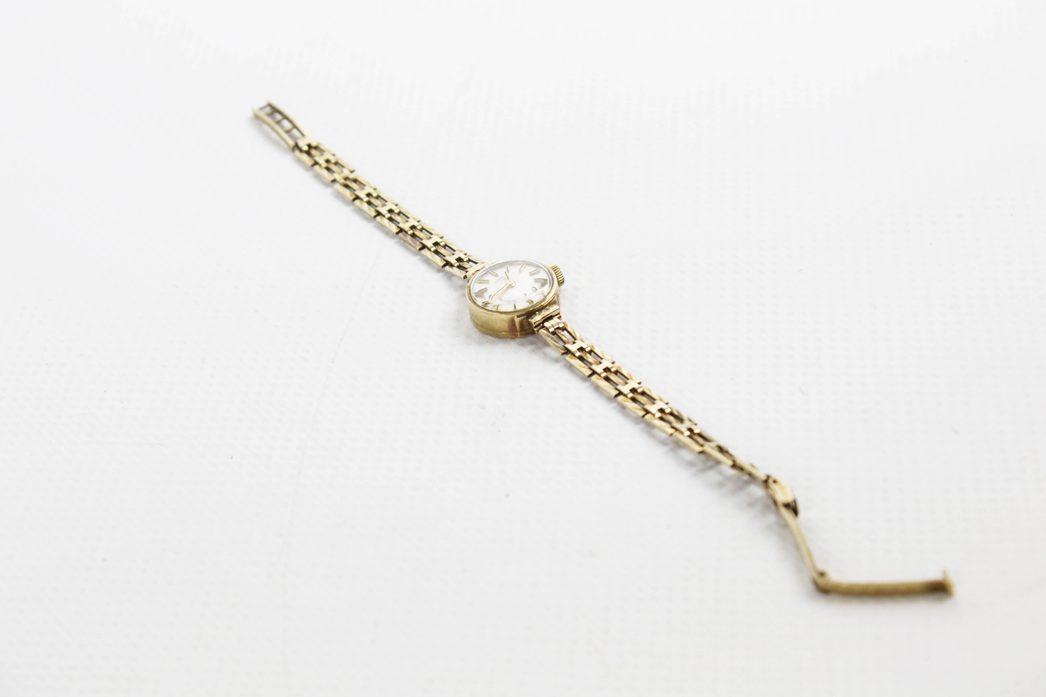 Rotary, a lady's 9ct gold round bracelet watch, circa 1979. - Image 3 of 4