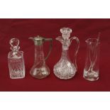 An assortment of 20th glassware.