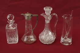 An assortment of 20th glassware.