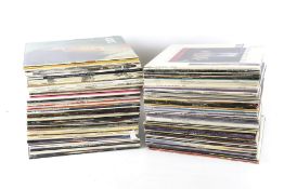 A collection of vintage vinyl records. Including Marti Webb, Madonna, etc.