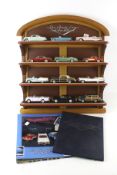 A set of twelve 1:43 scale Franklin Mint 'The Classic Cars of the Fifties' models.