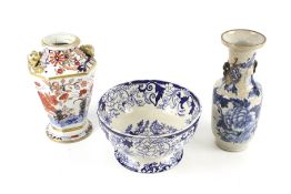 Three pieces of early 20th Century ceramics.