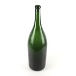 A vintage 'Mathusalem' six litre champagne glass bottle.