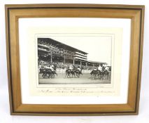 An original photograph of The Great Metropolitan Horse Race, Epsom.
