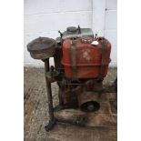 A Lister single cylinder diesel engine. 1975, requires attention, good project.