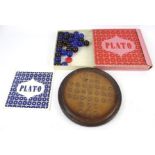 A vintage Plato game and board.