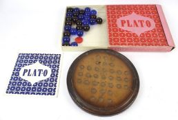 A vintage Plato game and board.