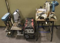 An assortment of Workshop tools.