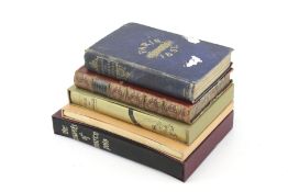 Five vintage books. Including 'The Travels of Marco Polo', 'The Pick of Punch', etc.