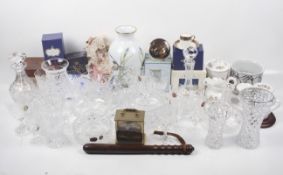 An assortment of glass, ceramics and collectables.