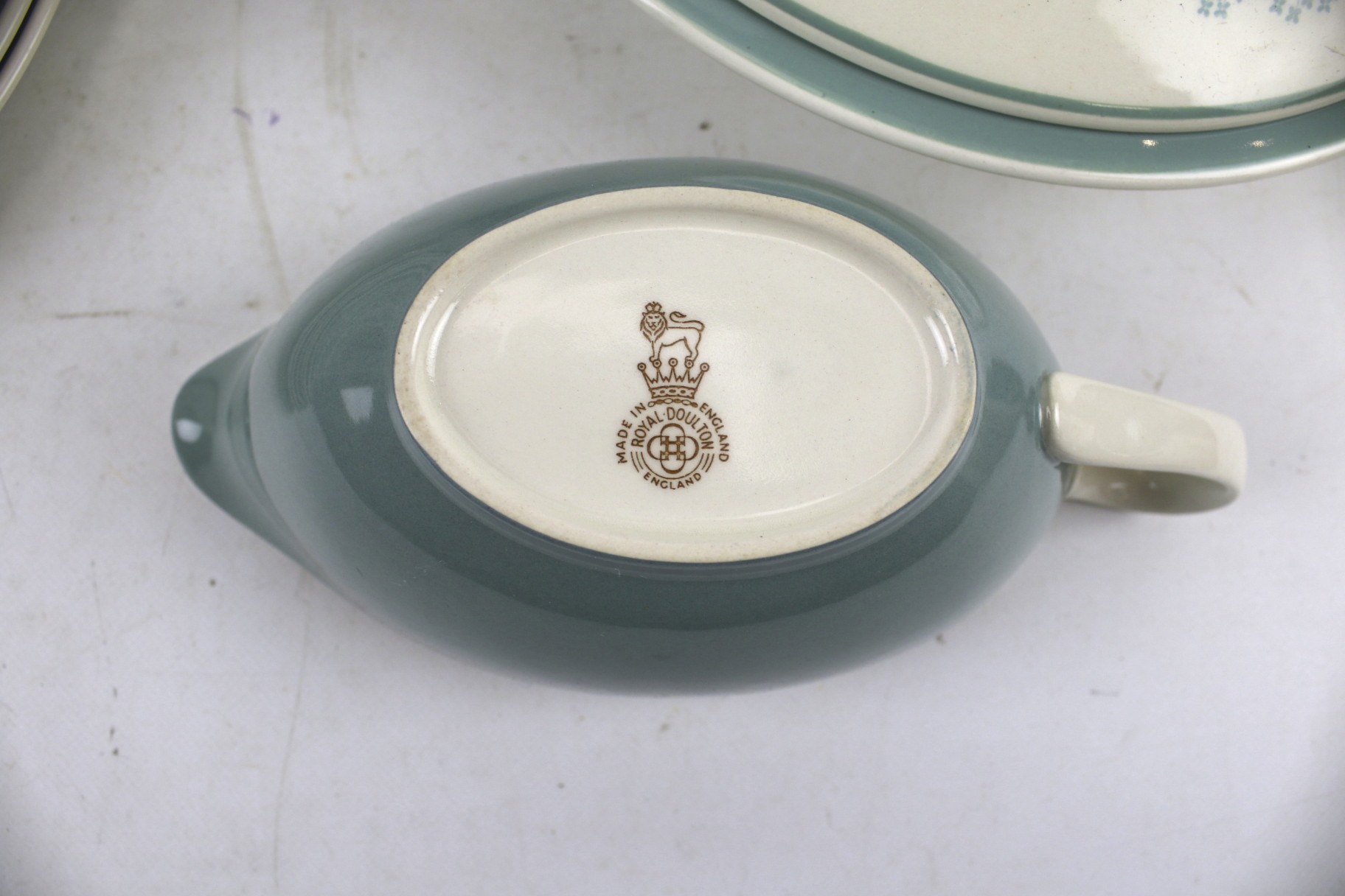 A Royal Doulton dinner service in the 'Queenslace' pattern. - Image 2 of 2