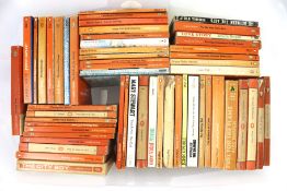 A collection of assorted Penguin paperback books. Including Ian Fleming, Margaret Drabble, etc.