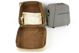 A 1950s Aspectar 150 portable slide projector.