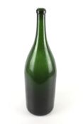 A vintage 'Mathusalem' six litre champagne glass bottle.