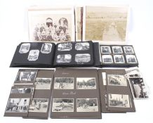 A collection of Victorian and later photographs and photo albums.