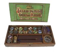 A Winsor & Dimton 'Illuminating Colours and Materials' vintage painting set.