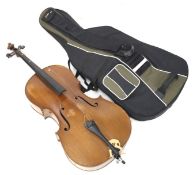 A 20th century cello and bow.