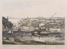 After Newman & Co , limited edition print 167/600, 'Clifton (with the suspension bridge).
