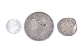 Three coins.