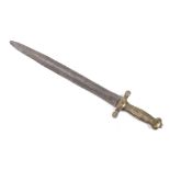 A French soldiers short sword, 1831 model, Napoleon the Third. The guard stamped 126. L62.