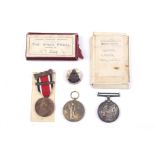 A pair of WWI War and Victory medals. Awarded to 'L.Z.6553 C.N.Todd. Tel R.N.V.