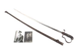 German sword : Circa 1914 Wilhelm II Imperial German Army Soldier dress sword with the original