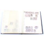 A continental stock book of Great British stamps. Duplication, however all periods are unchecked.