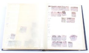 A continental stock book of Great British stamps. Duplication, however all periods are unchecked.