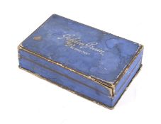 A WWII Golden Grain Promises box of rolled religious verses.