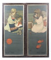 John Hassall, early 20th century illustrator and poster artist, pair of vintage posters,