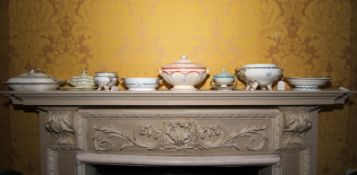 A collection of Chatsworth ceramics.