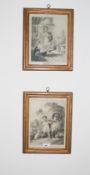 After W Craig, a pair of monochrome engravings, My Cats and My Dogs, each 35cm H,