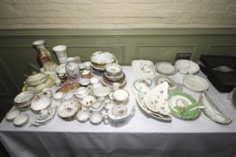 A large quantity of English and Continental ceramics etc