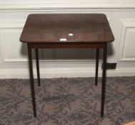 A mid-20th century mahogany occasional table. 72cm H, 61cm W, 45cm D.