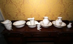 A collection of Victorian and later ceramics.