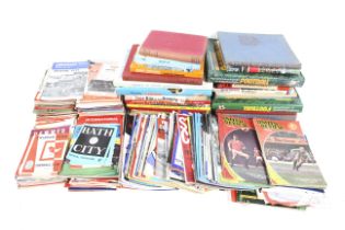 A large collection of vintage football magazines. To include Charles Buchans Football Monthly, etc.